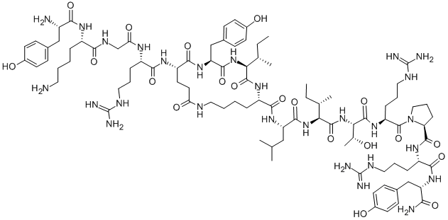 [中文名称] tyr-lys-gly-(cyclo(glu26-lys29),pro34)-neuropeptide