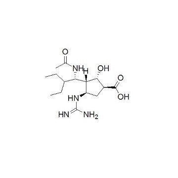 41ku,是一个新颖的环戊烷类抗流感病毒药物,是继扎那米韦(zanamivir)