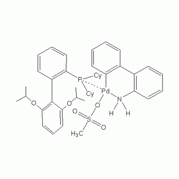 甲磺酸(2-二环己基膦基-2",6"-二异丙氧基-1,1"-联苯基)(2-氨基-1,1"