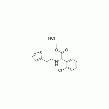 氯吡格雷中间体/ d-( )-alpha-(2-噻吩乙胺基)-alpha-(2-氯苯基)醋酸