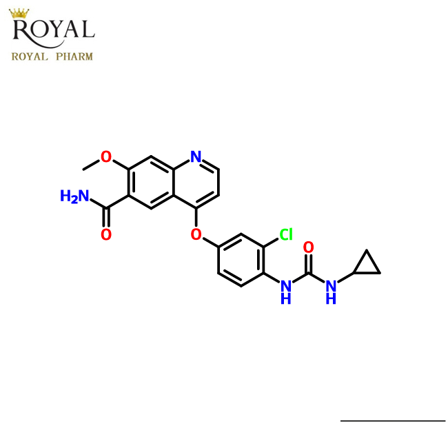 Lenvatinib (E7080) 4-[3-氯-4-(环丙基氨基羰基)