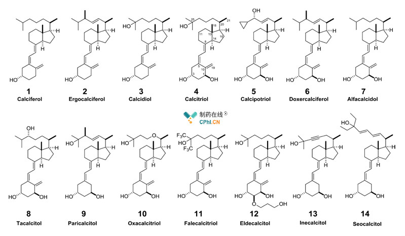 Vitamin D类衍生物药物开发:还有很多宝藏值得