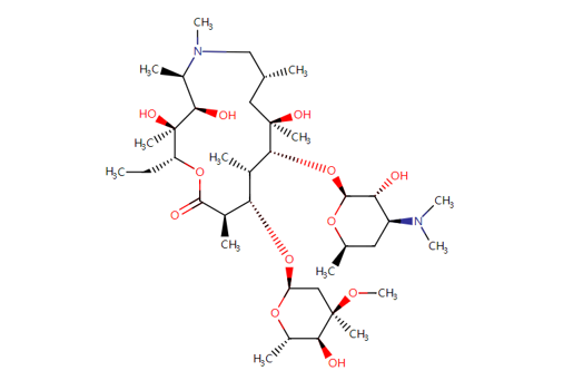 图三 阿奇霉素(azithromycin)结构式